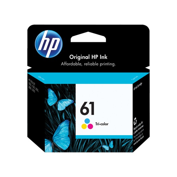 HP 61 Ink Cartridge (CH562WA) - Tri-Colour